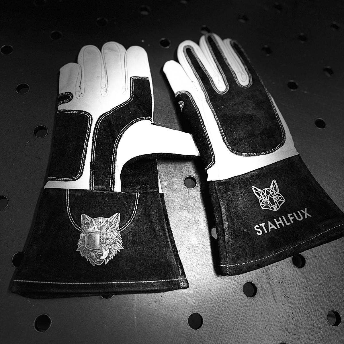 StahlFux SteelGuard – Stick Welding Edition | Elektrodenschweißer-Handschuhe (E-Hand / MAG grob)