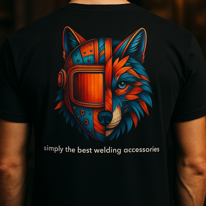 StahlFux T-Shirt „Fusion Fox“ – Black Edition Gr. L