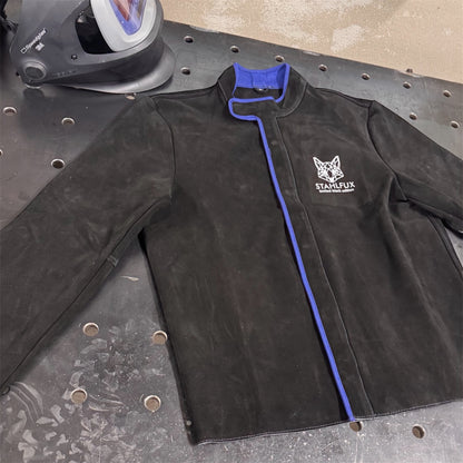 StahlFux Schweißerjacke „ArcGuard“ –Limited Black Edition