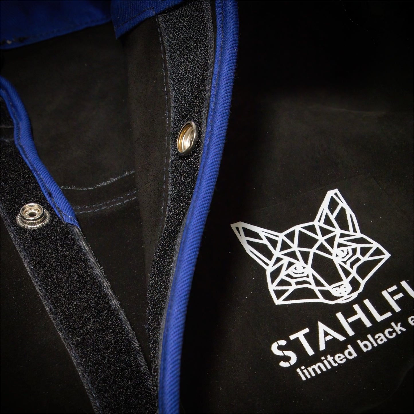 StahlFux Schweißerjacke „ArcGuard“ –Limited Black Edition