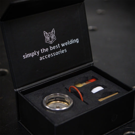 STAHLFUX Glas-Gasdüse BBWSG19 – Set 2,4 mm SR17/SR18/SR26