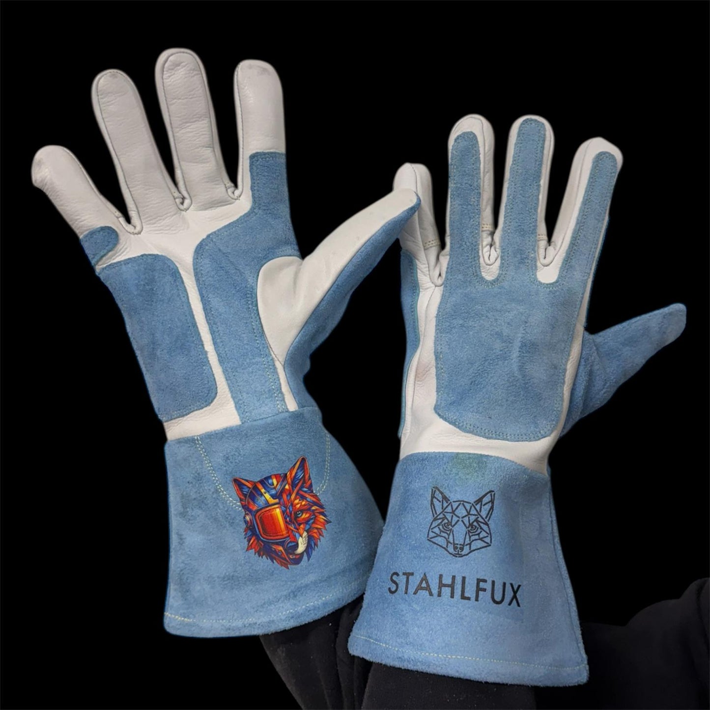 StahlFux SteelGuard – Stick Welding Edition | Elektrodenschweißer-Handschuhe (E-Hand / MAG grob)