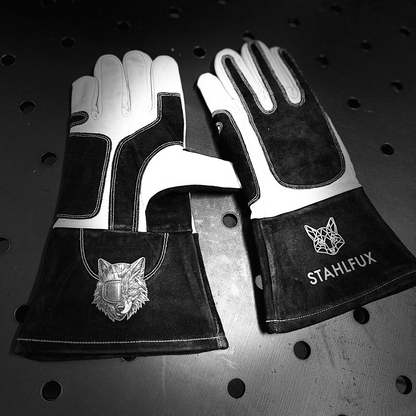 StahlFux SteelGuard – Stick Welding Edition | Elektrodenschweißer-Handschuhe (E-Hand / MAG grob)