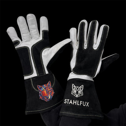 StahlFux SteelGuard – Stick Welding Edition | Elektrodenschweißer-Handschuhe (E-Hand / MAG grob)