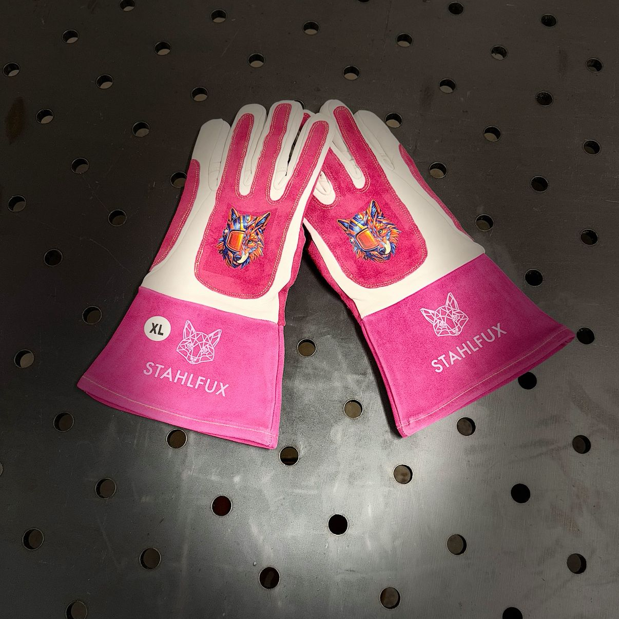 StahlFux SteelGuard – Stick Welding Edition | Elektrodenschweißer-Handschuhe (E-Hand / MAG grob)