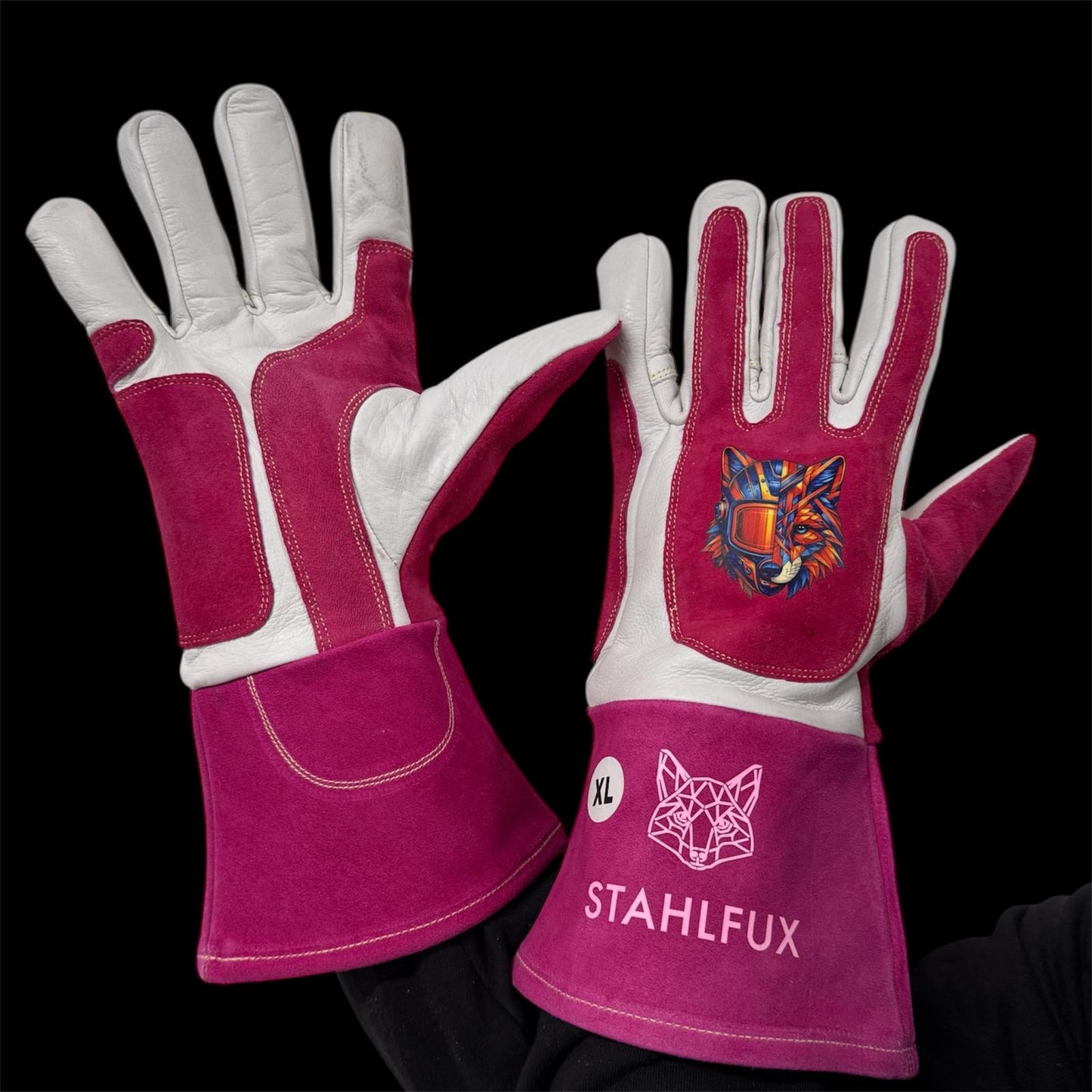 StahlFux SteelGuard – Stick Welding Edition | Elektrodenschweißer-Handschuhe (E-Hand / MAG grob)