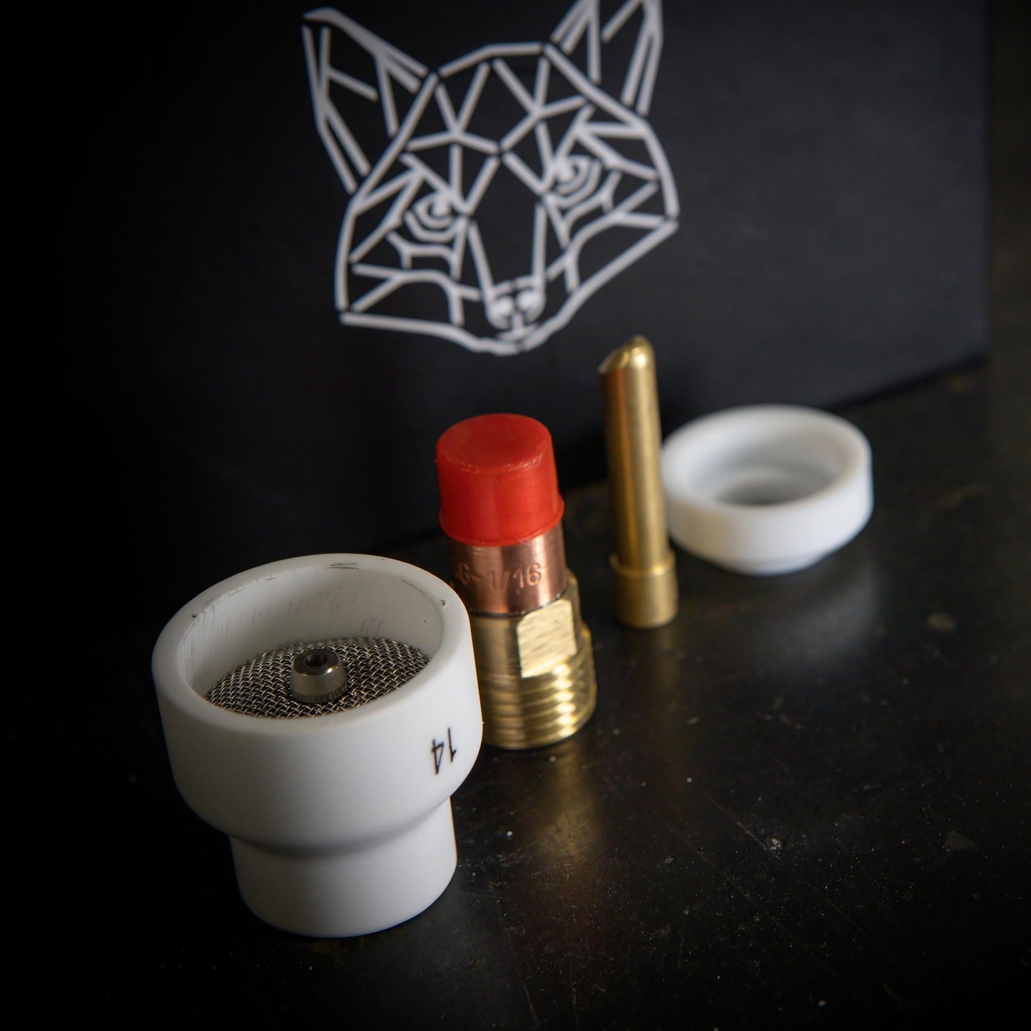 StahlFux WIG TIG Keramikdüse Set SR/WP17/18/26 Brenner Schweißen Metallbau 1,6mm ⭐️Limited Edition⭐️