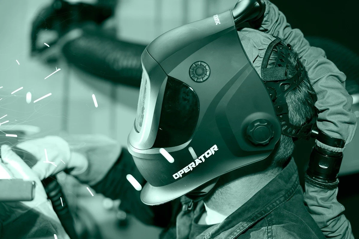 Schweißhelm Migatronic